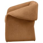 Ramsey Upholstered Sloped Arm Accent Chair Honey