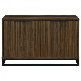 Ryatt 4-door Engineered Wood Accent Cabinet Dark Pine