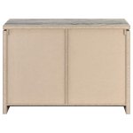 Enoch 2-door Engineered Wood Accent Cabinet Grey Driftwood