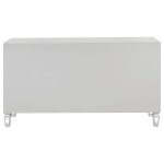 Leticia 3-drawer Mirrored Storage Accent Cabinet Silver