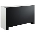 Maya 3-drawer Mirrored Storage Accent Cabinet Silver