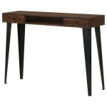 Radcliffe 2-drawer Entryway Console Table Dark Brown