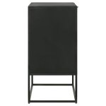 Alcoa 3-drawer Multi-Purpose Tall Accent Cabinet Black