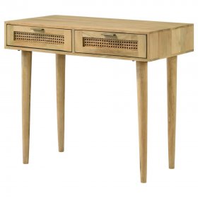 Zamora 2-drawer Entryway Console Accent Table Natural