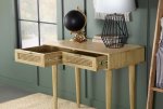 Zamora 2-drawer Entryway Console Accent Table Natural