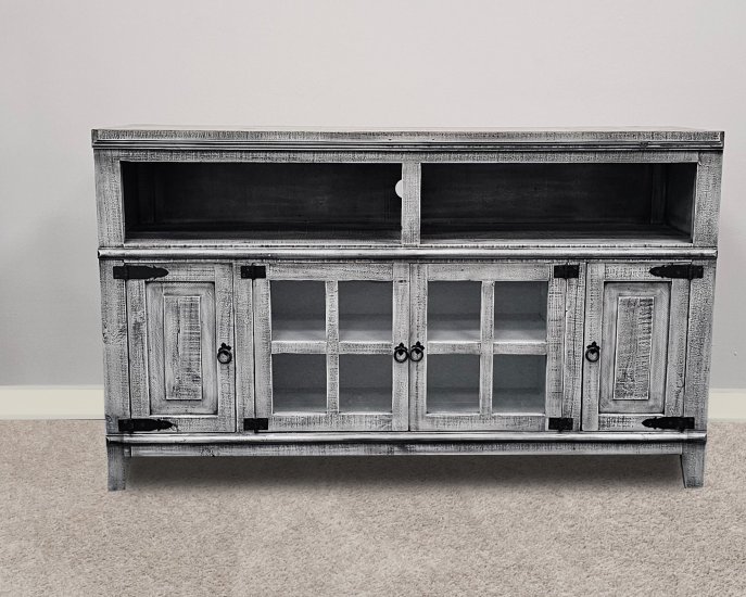 Grey Hacienda 72\" TV Stand