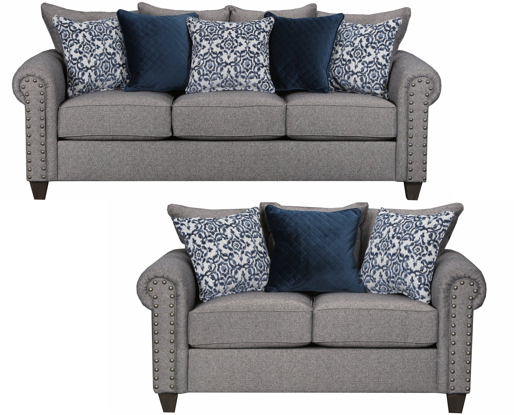 Sofa and Loveseat